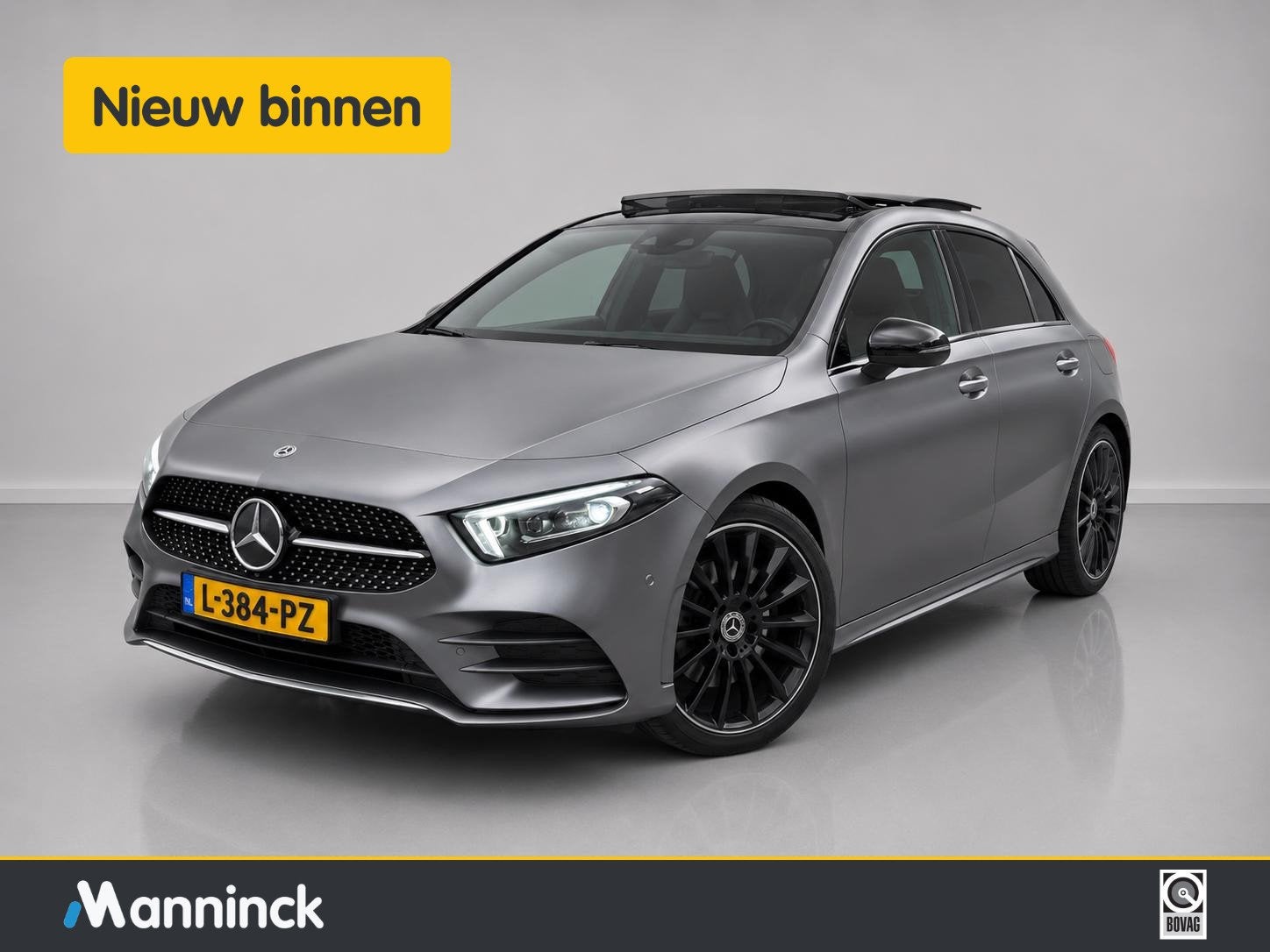 Mercedes-Benz A-klasse 250|AMG Premium paint|PANO |2Tone-Lee, Auto's, Gebruikt, Euro 6, 4 cilinders, Met garantie (alle)