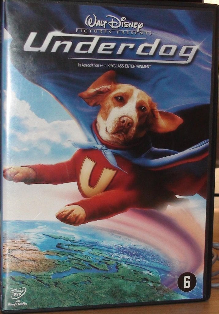 dvd underdog, Ophalen of Verzenden, Zo goed als nieuw