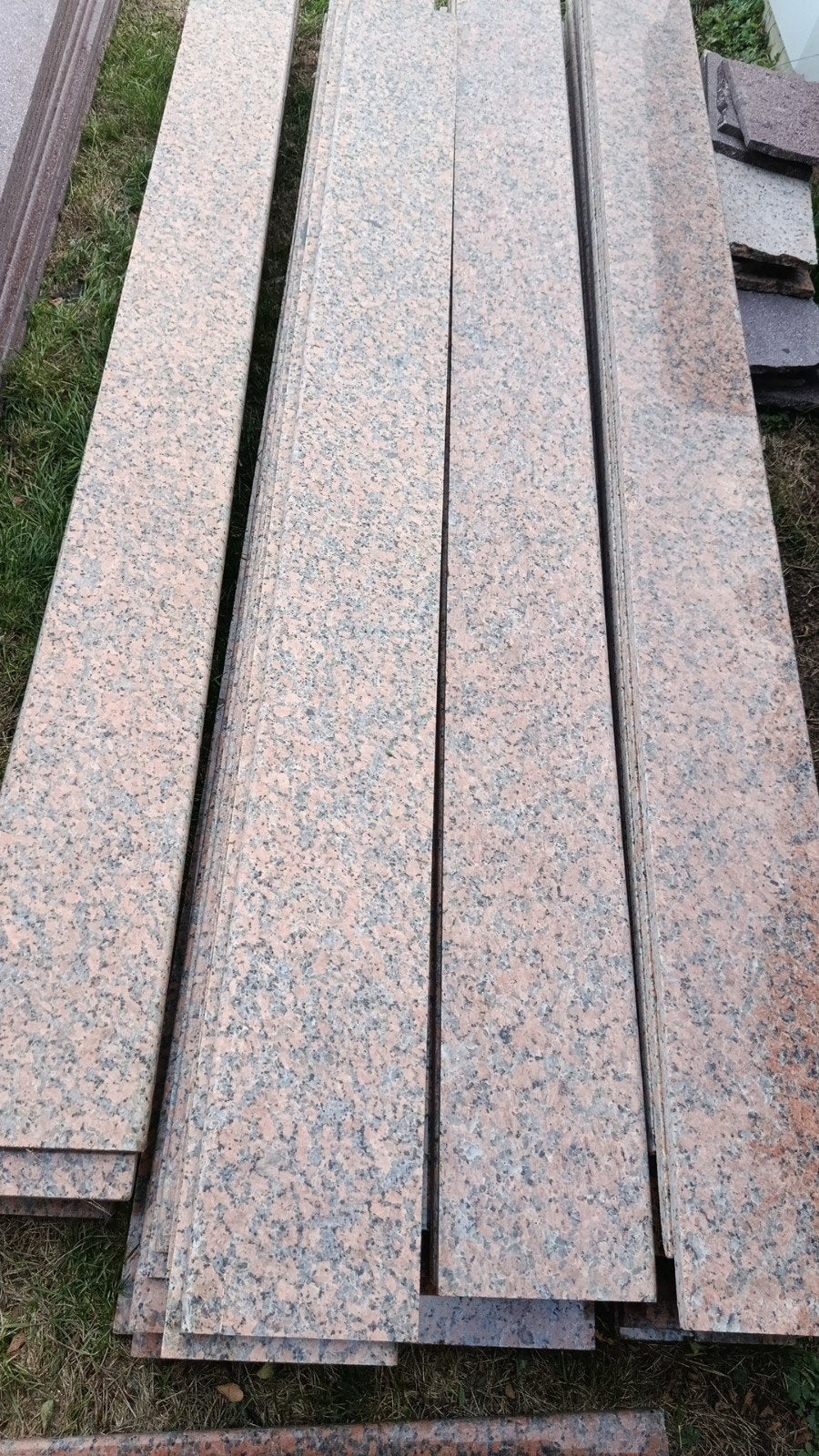 Granieten tegels - Nieuwstaat, Doe-het-zelf en Verbouw, Ophalen, Keramiek, 20 tot 40 cm, Vloertegels