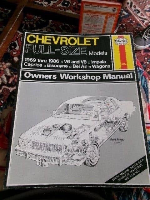 Owners Workshop Manual .... CHEVROLET, Verzenden, Zo goed als nieuw, Algemeen