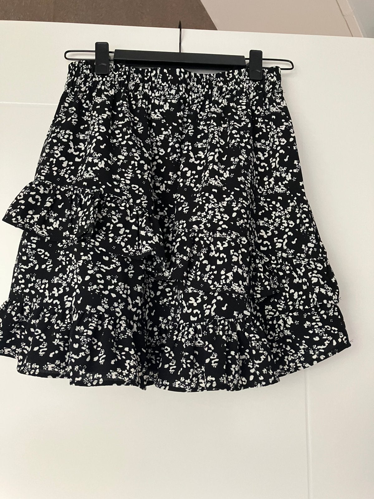 Rokje zwart wit motief maat 36, Kleding | Dames, Rokken, Zwart, Ophalen of Verzenden, Zo goed als nieuw, Maat 36 (S)