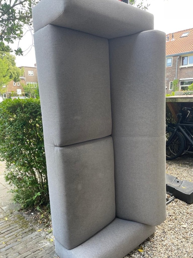 Grey couch, Ophalen, Gebruikt, 75 tot 100 cm, Rechte bank