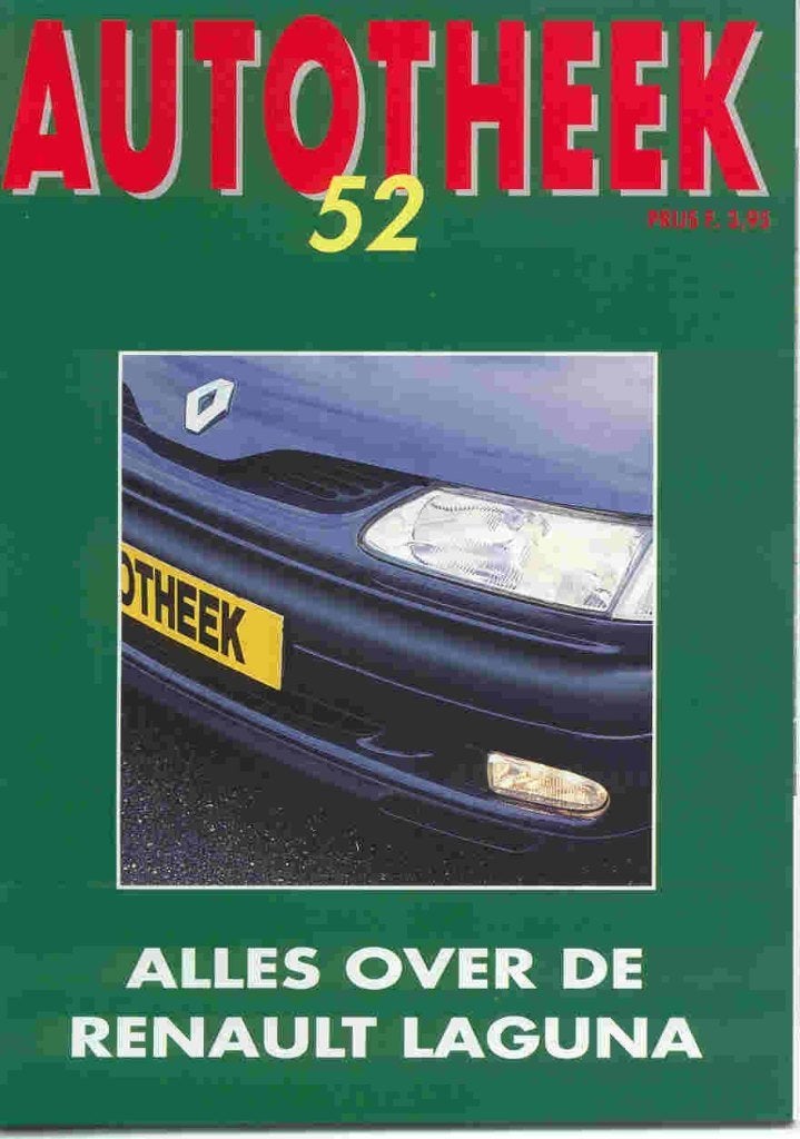 Autotheek 52: Renault Laguna (1994), Ophalen of Verzenden, Nieuw, Renault