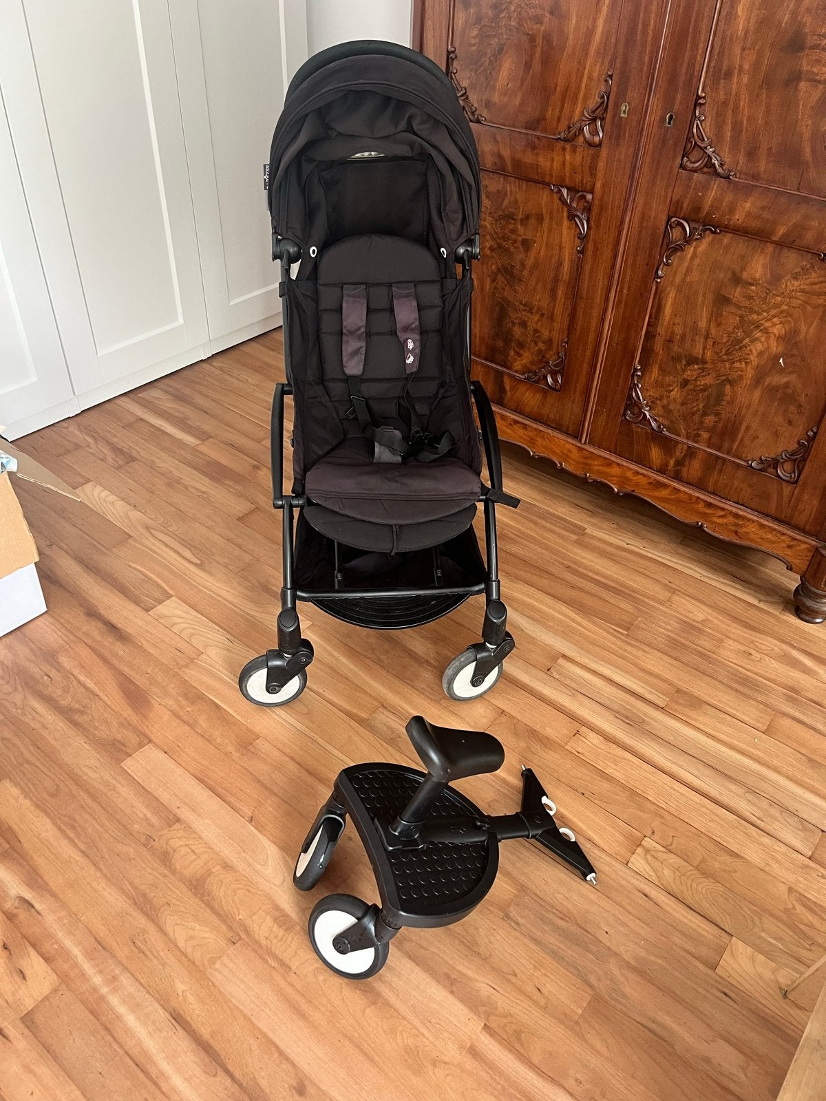 Yoyo Babyzen compleet met meerijdplankje en accessoires, Kinderen en Baby's, Kinderwagens en Combinaties, Ophalen of Verzenden