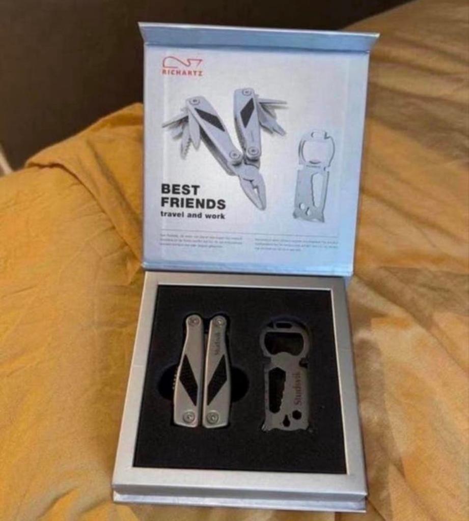 Richartz Studsvik Multitool en Flesopener Set, Ophalen of Verzenden, Nieuw
