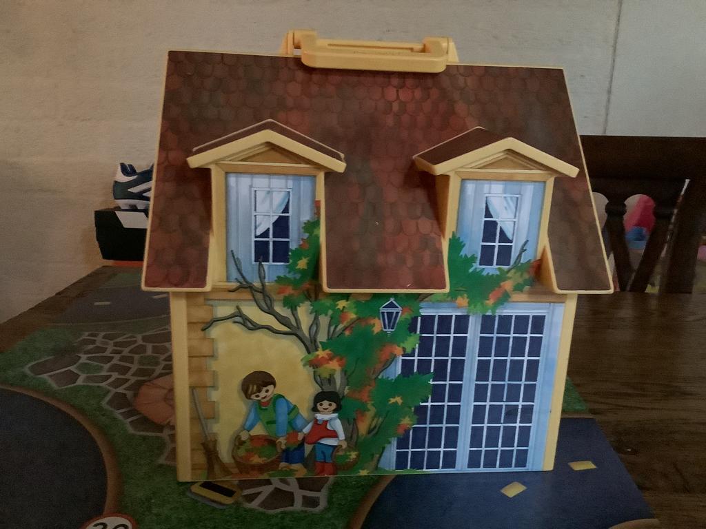 Playmobil inklabbare meeneem huis, Ophalen of Verzenden, Gebruikt
