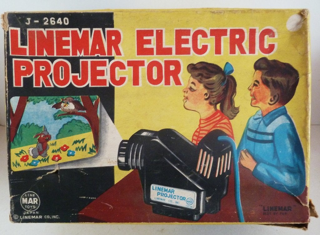 Blikken Linemar Electric Projector Mar made in Japan 1950, Ophalen of Verzenden