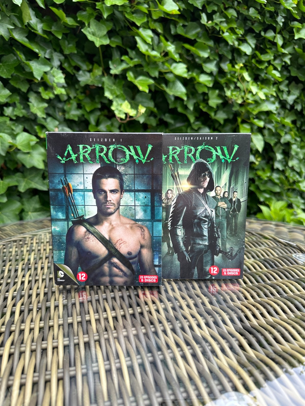 Arrow Seizoen 1 & 2, Cd's en Dvd's, Dvd's | Tv en Series, Seizoen 1, Nederlands, Ophalen of Verzenden, Zo goed als nieuw