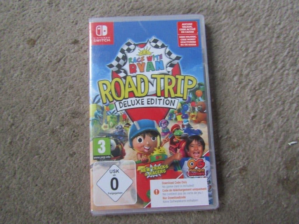 Switchspel: Road trip Deluxe edition - downloadcode GESEALD, 1 speler, Racen en Vliegen, Nieuw, Ophalen of Verzenden