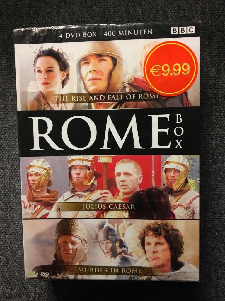 4x DVD Box BBC Rome (Nog in plastic wrap verpakking), Vanaf 12 jaar, Ophalen of Verzenden, Nieuw in verpakking, Drama