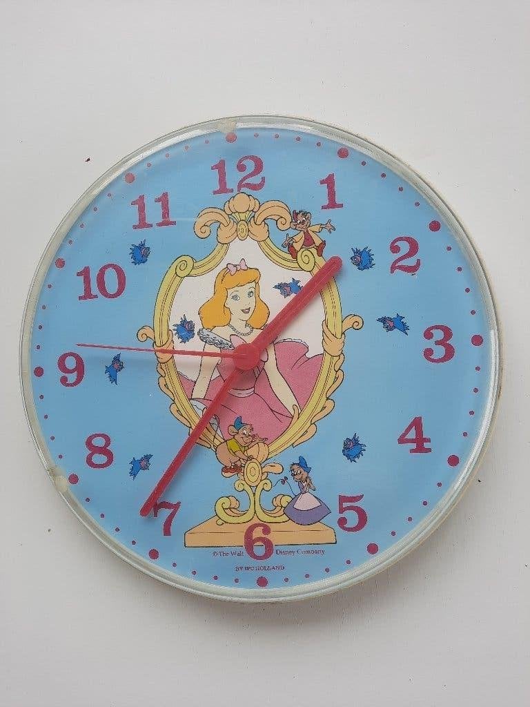 Disney Doornroosje klok wandklok, Ophalen of Verzenden, Overige figuren, Overige typen