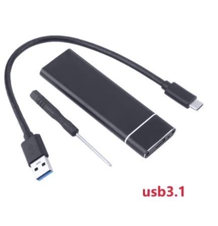 M.2 SSD behuizing harde schijf NGFF usb 3.1, SSD, Nieuw, Ophalen of Verzenden, Laptop