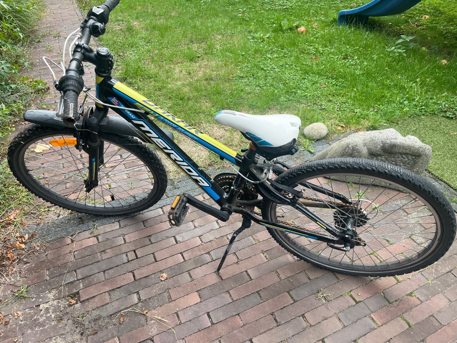 Merida kinderfiets 24 inch met versnellingen, Fietsen en Brommers, Fietsen | Heren | Herenfietsen, Gebruikt, Versnellingen, Minder dan 49 cm