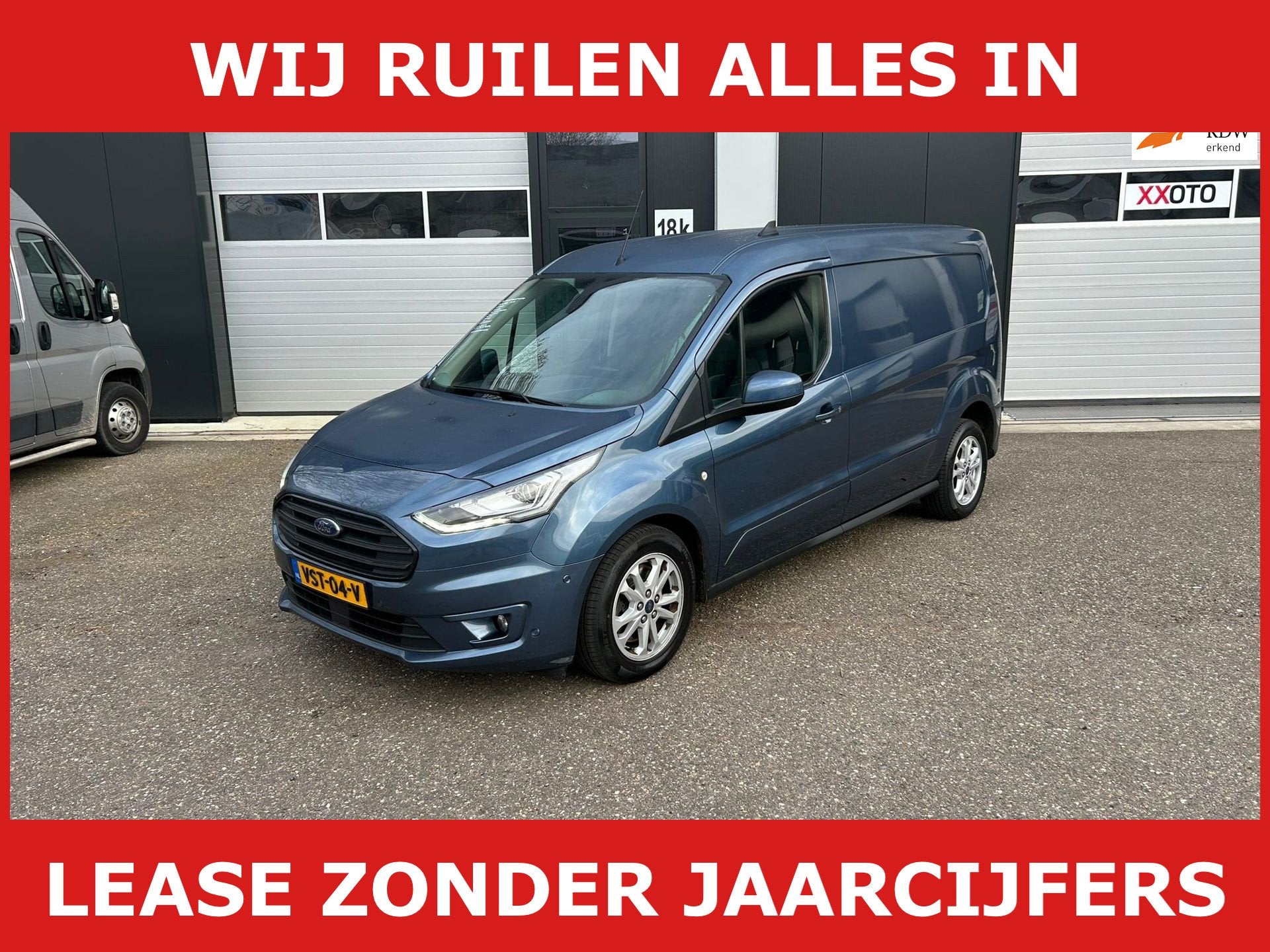 Ford Transit Connect 1.5 EcoBlue L2 full opties euro 6, Voorwielaandrijving, Dealer onderhouden, Gebruikt, Euro 6
