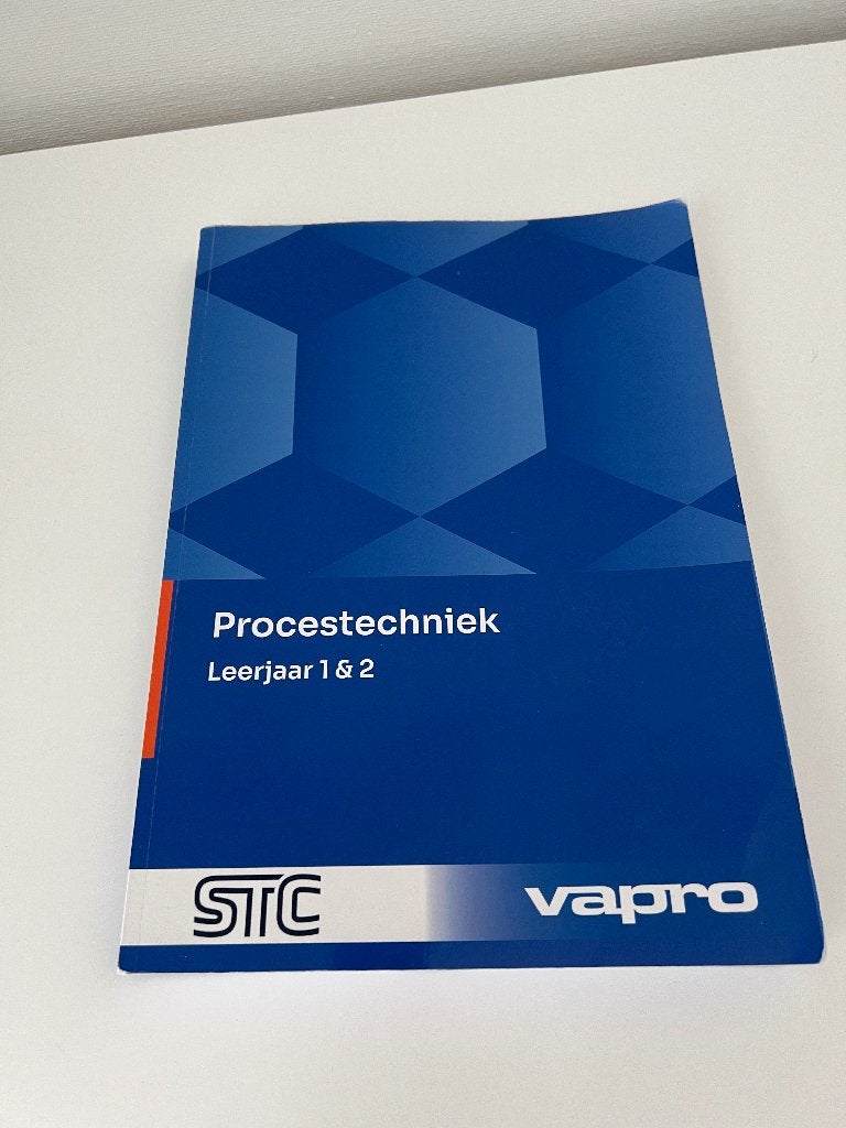 STC Procestechniek, leerjaar 1 & 2 VAPRO, Boeken, Zo goed als nieuw, MBO, Beta, Ophalen