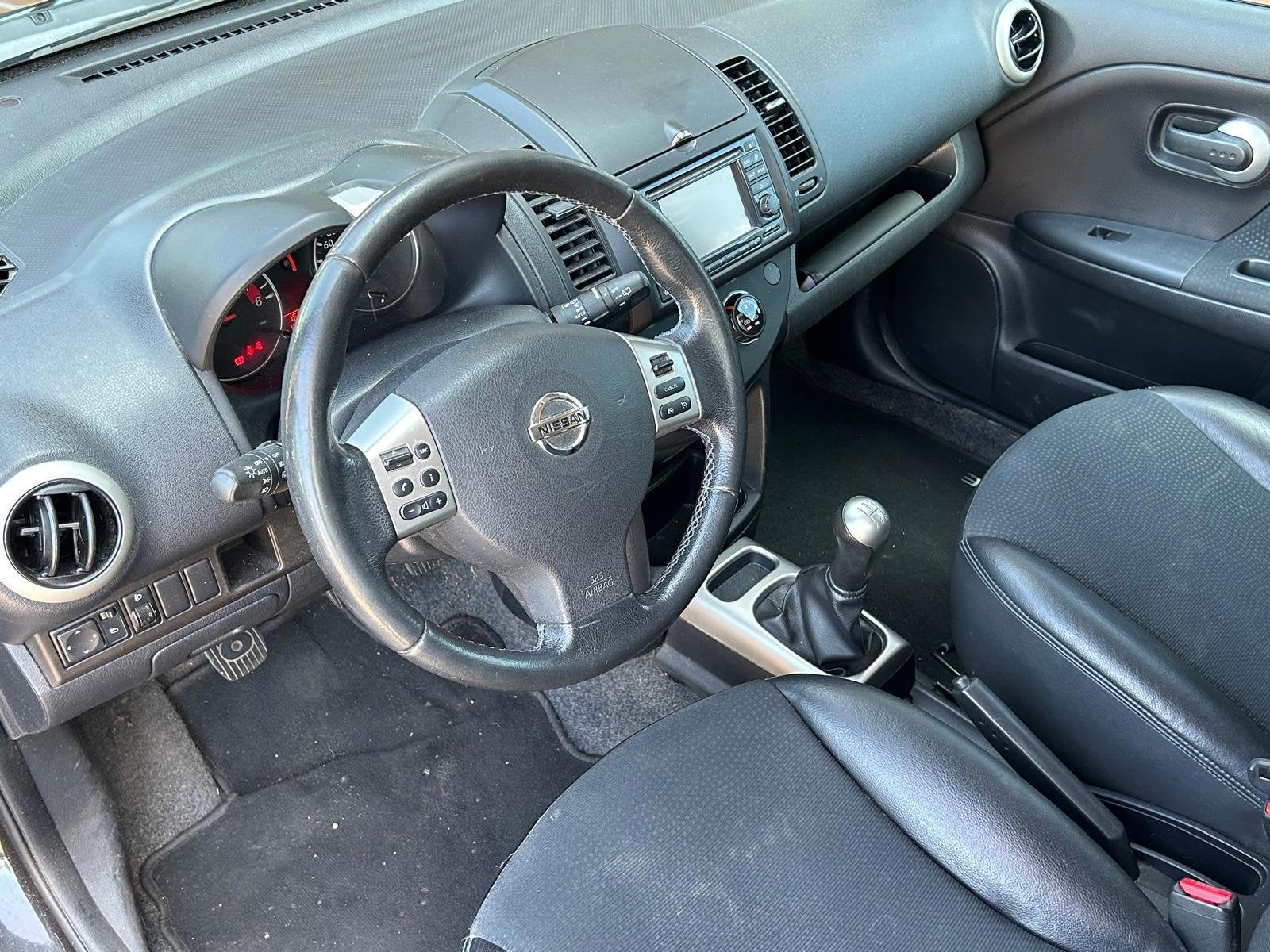 Nissan Note 1.4 / TREKHAAK / BLUETHOOTH /, Voorwielaandrijving, Euro 5, Gebruikt, Zwart