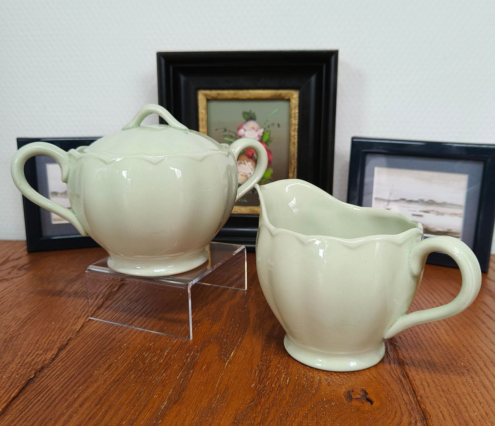 Suikerpot en melkkannetje Grindley England, Antiek en Kunst, Antiek | Servies los, Ophalen of Verzenden