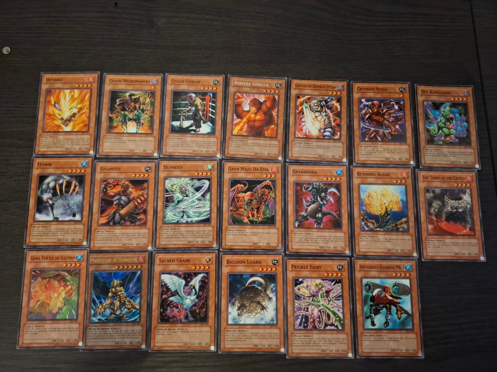 Yu-Gi-Oh IOC Lot van 20 kaarten, Ophalen of Verzenden