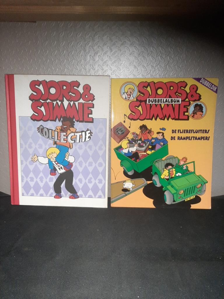 Sjors & Sjimmie Collectie en Dubbelalbum, Boeken, Meerdere stripboeken, Ophalen of Verzenden, Gelezen, Robert van der Kroft, Wilbert Plijnaar, Jan van Die