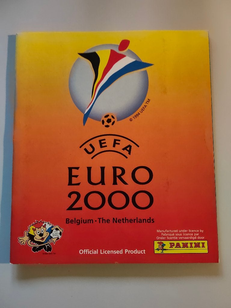 Panini Euro 2000, Verzamelen, Ophalen of Verzenden, Gebruikt, Buitenlandse clubs, Poster, Plaatje of Sticker