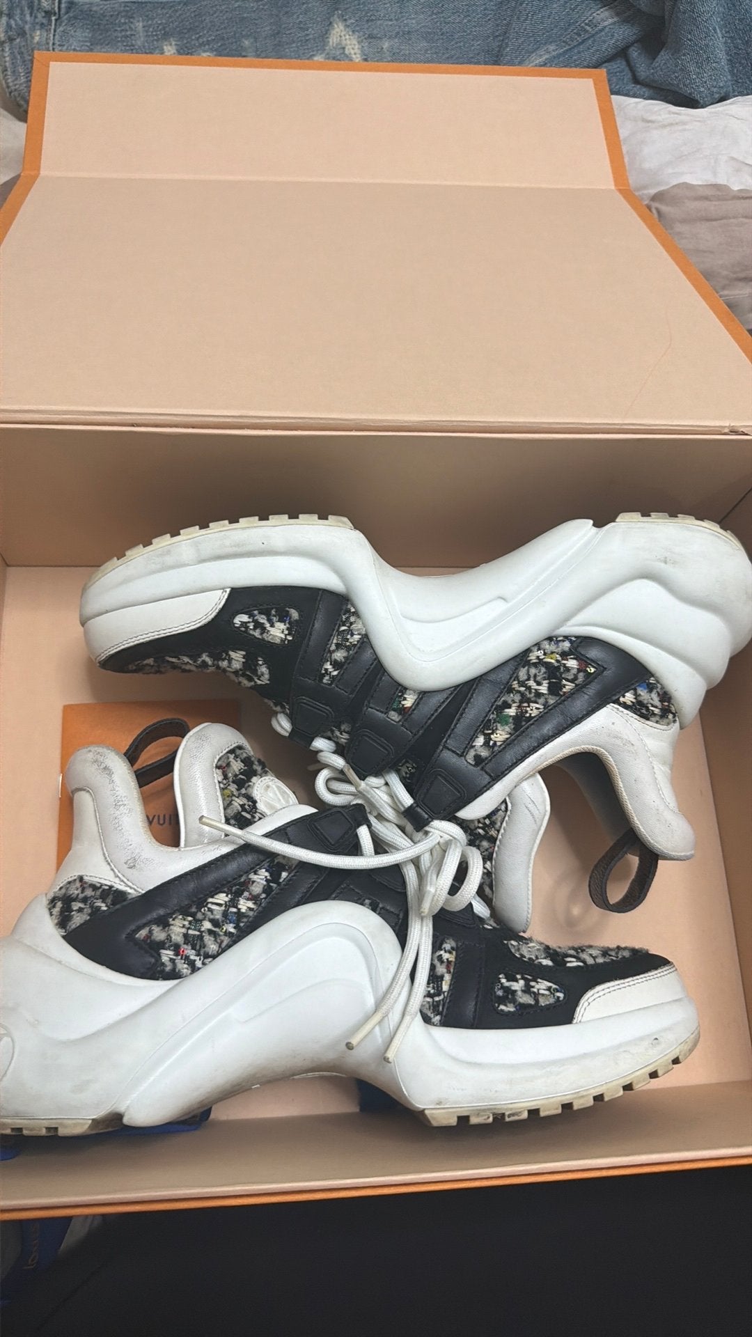 Louis vuitton archlight sneakers, Ophalen of Verzenden, Gedragen