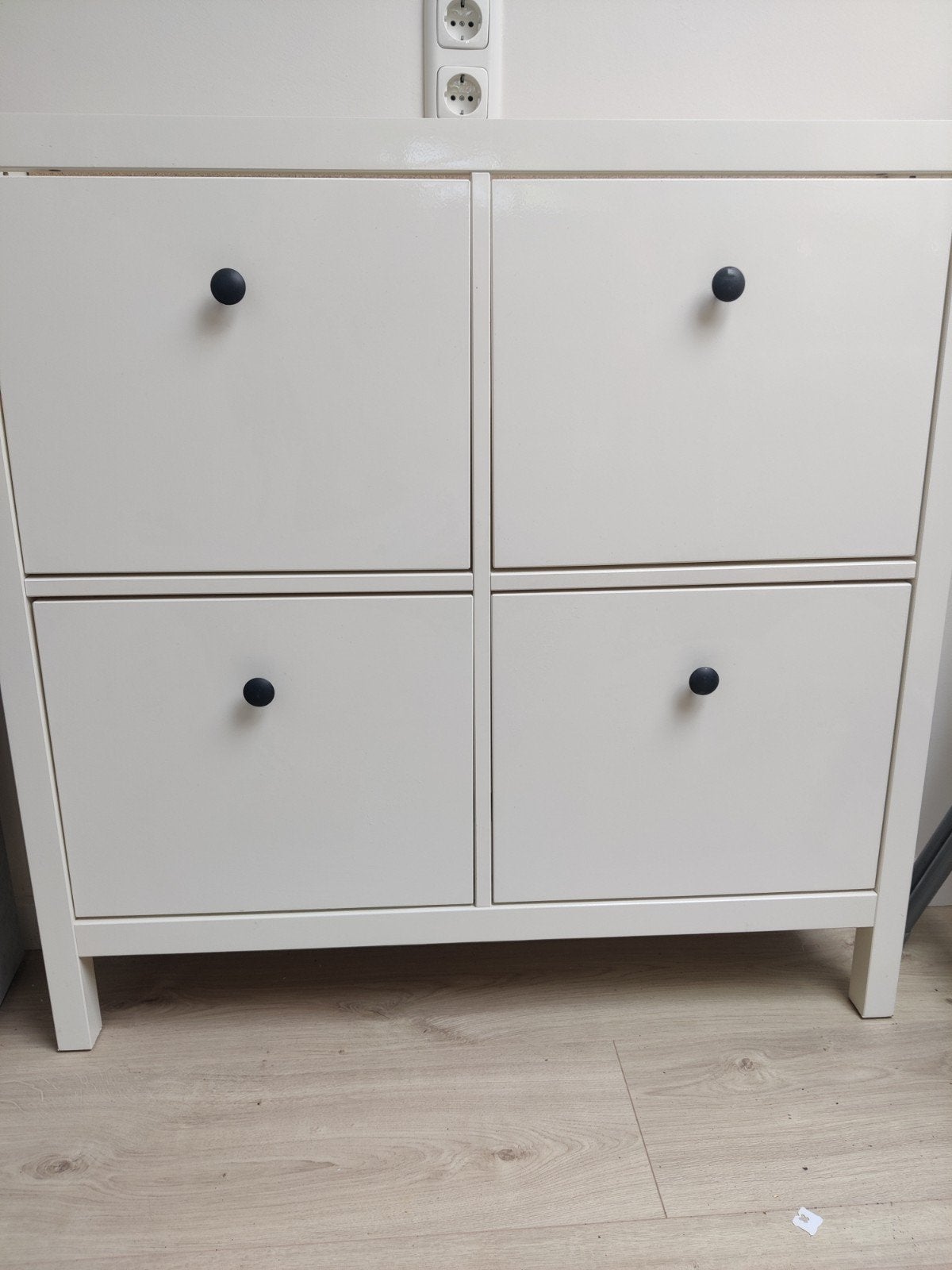 IKEA Hemnes schoenenkast - Wit (98,5x100x20 cm), Huis en Inrichting, Kasten | Schoenenkasten, Ophalen, Gebruikt