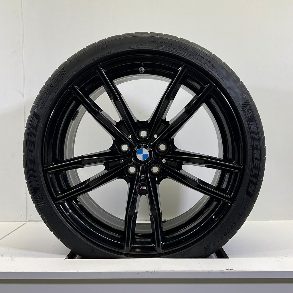 BMW 2 3 4 SERIE G20 G21 G22 G23 G42 BREEDSET VELGEN + WINTER, Auto-onderdelen, 19 inch, Gebruikt, -, -