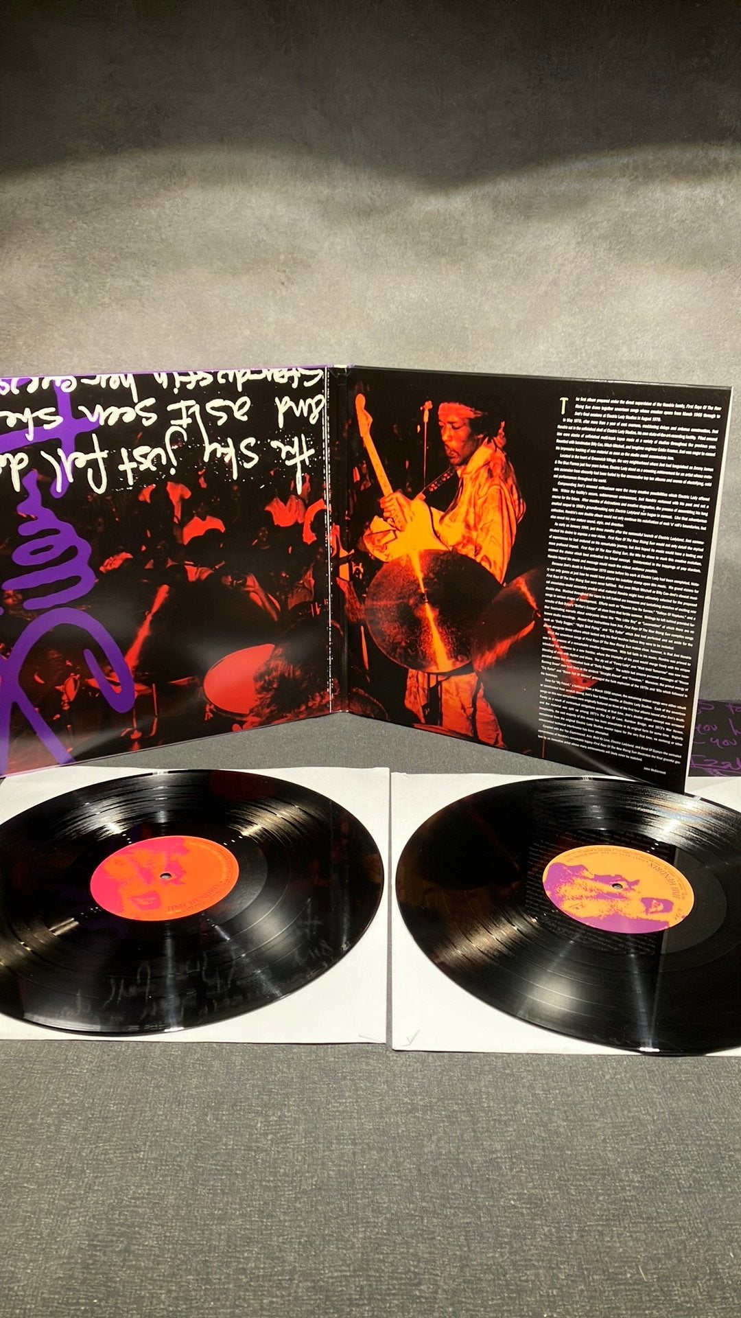 Jimi Hendrix —. First Rays of The New Rising Sun, Zo goed als nieuw, Dubbel-LP, Beschermende buitenhoes, Ophalen of Verzenden