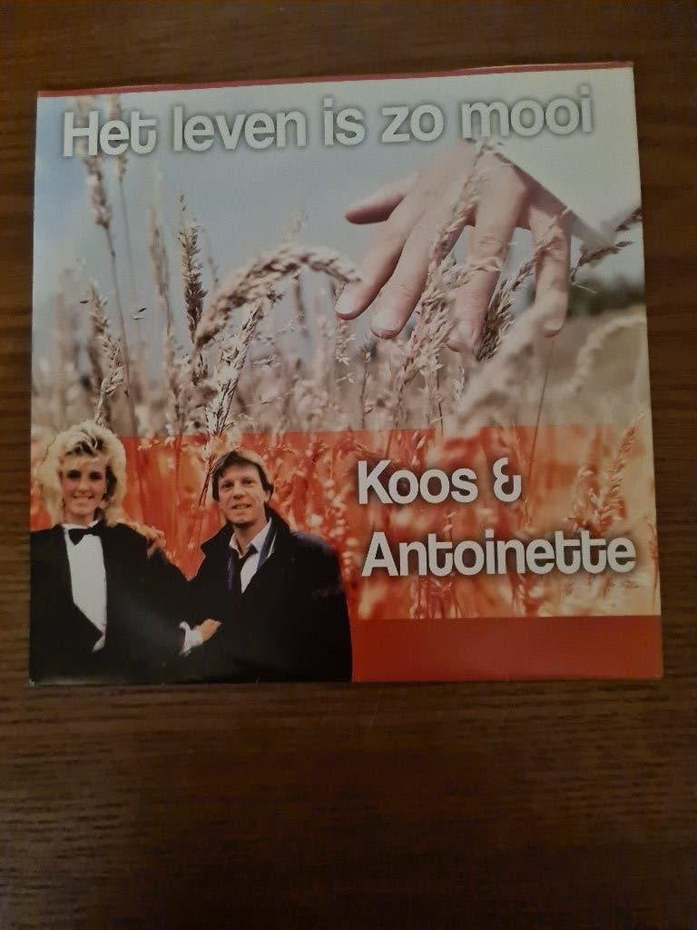 Koos en Antoinette, Ophalen of Verzenden, Zo goed als nieuw, Overige formaten, Levenslied of Smartlap