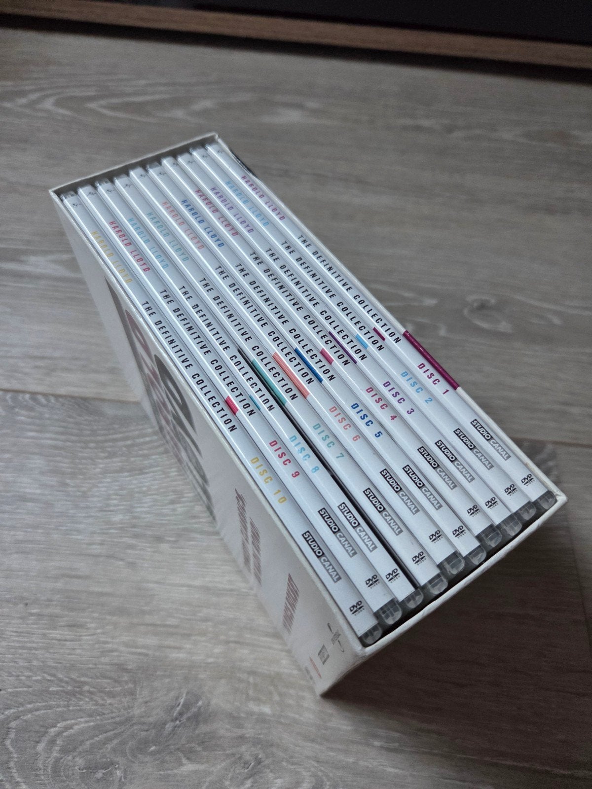 Harold Lloyd - The Definitive Collection 10dvd boxset, Vanaf 16 jaar, Ophalen of Verzenden, Zo goed als nieuw, Actie en Avontuur