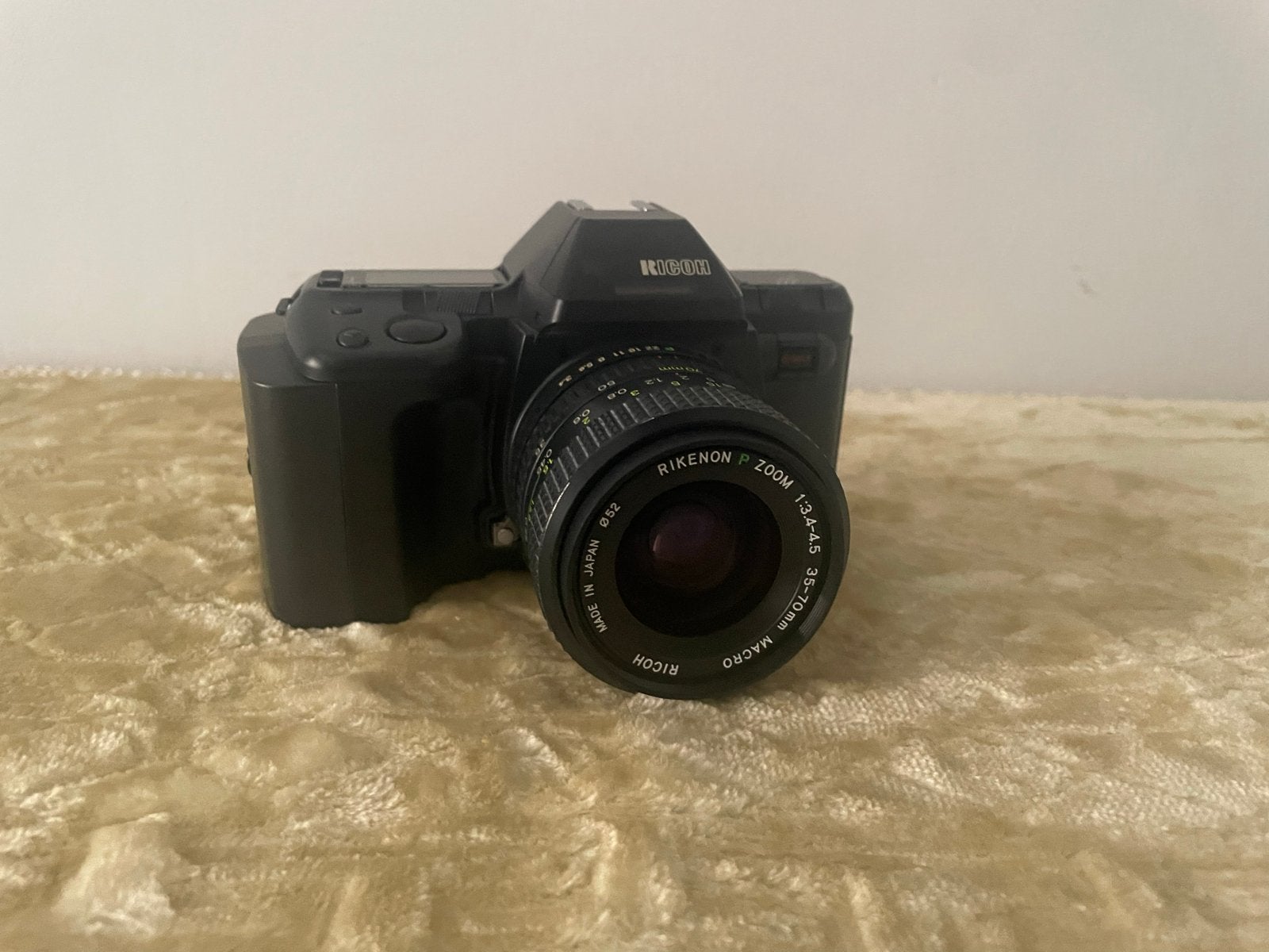 Vintage Ricoh Xr-X 35mm Camera met riem, Ophalen of Verzenden, Nieuw, Spiegelreflex, Overige Merken