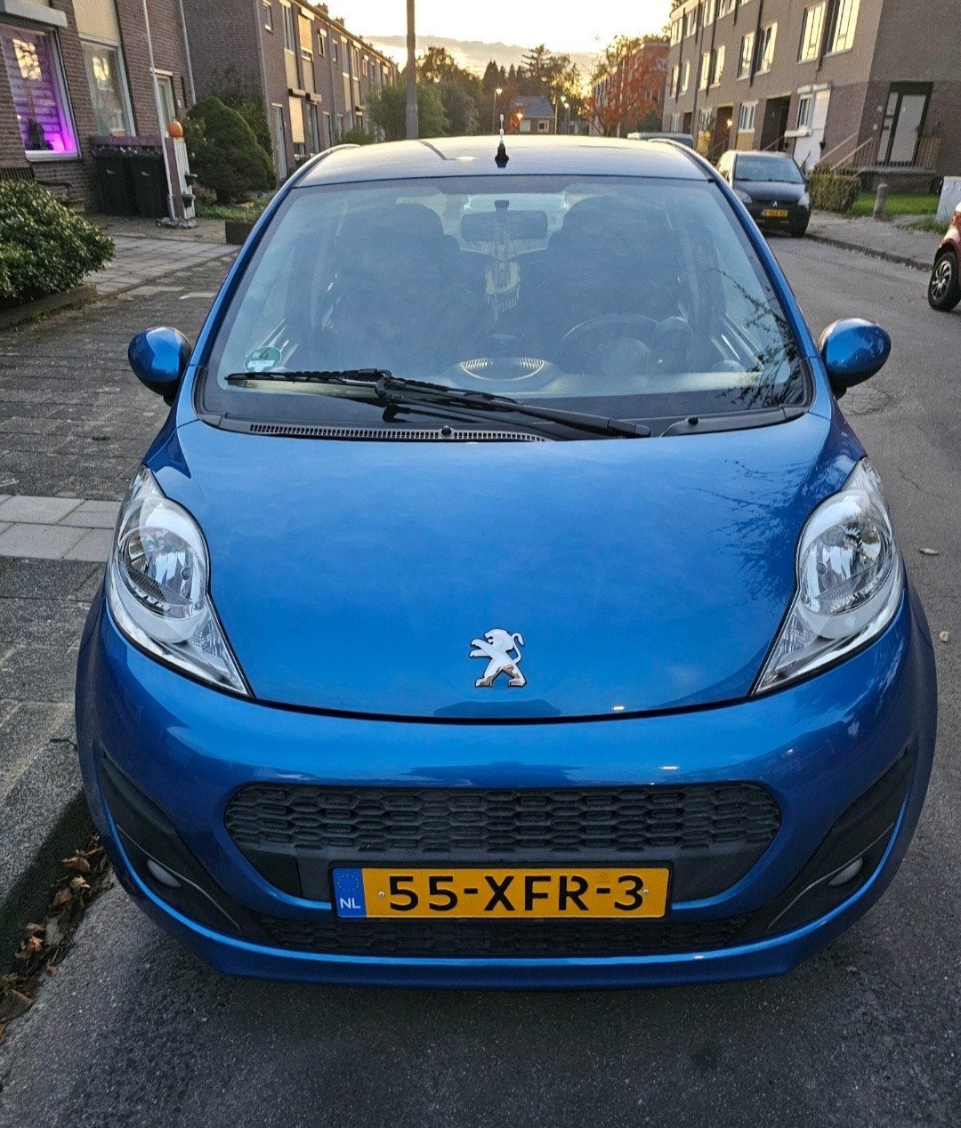Peugeot 107 Automaat, Auto's, Automaat, Euro 5, Stof, Zwart