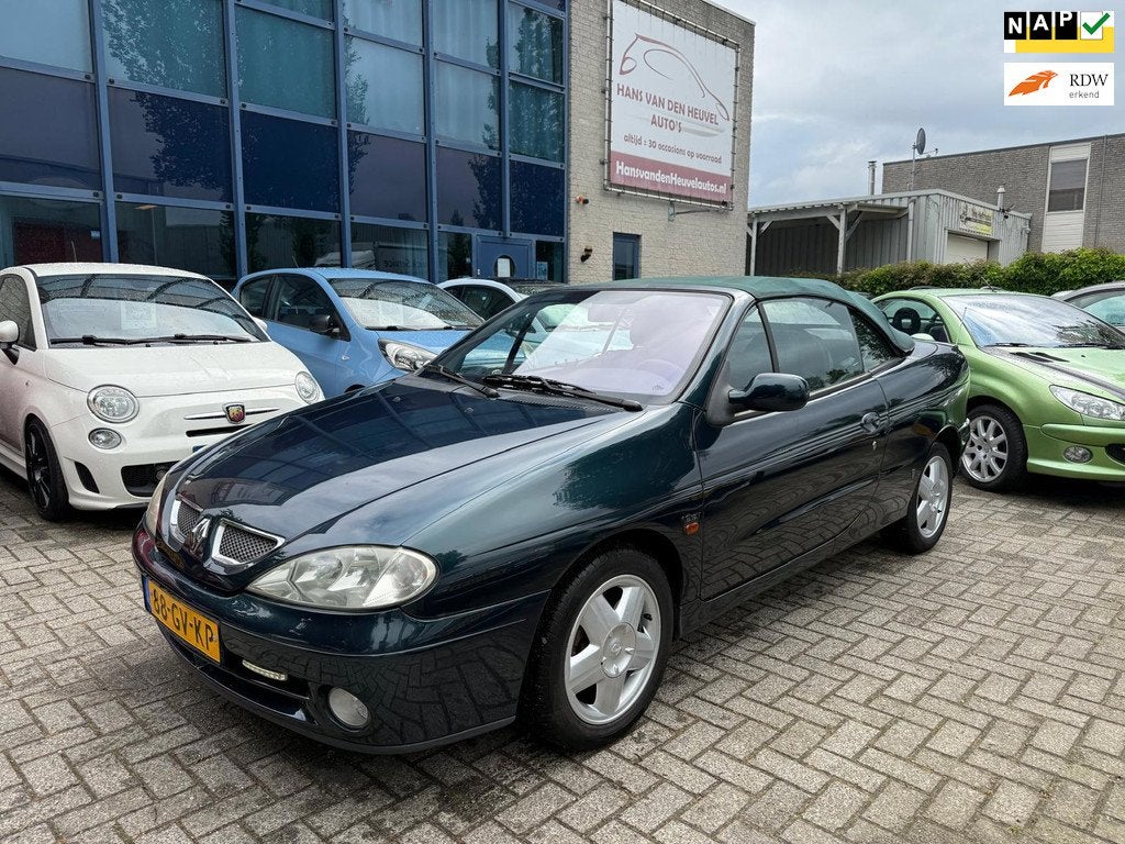Renault Mégane Cabrio 1.6-16V Sport Way, Airco, APK 02/27, Voorwielaandrijving, Gebruikt, 4 cilinders, Cabriolet