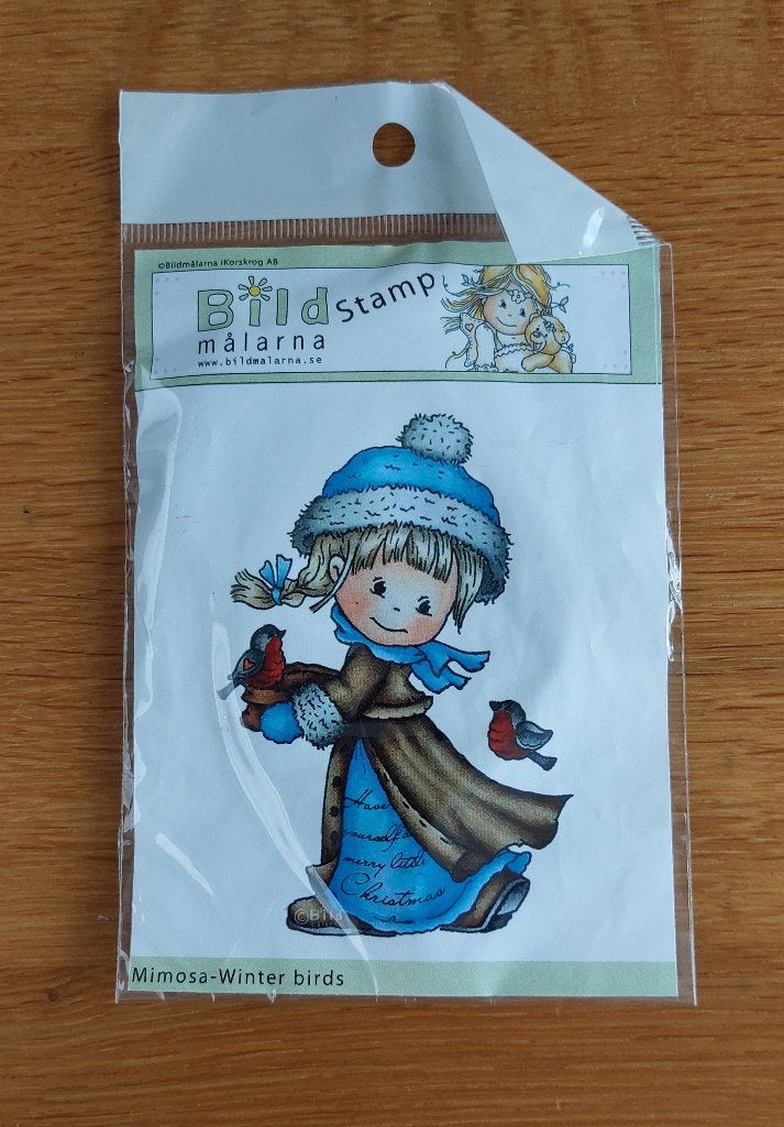 Bildmalarna stempel, Hobby en Vrije tijd, Stempelen, Ophalen of Verzenden, Zo goed als nieuw, EZ-mounted stempel