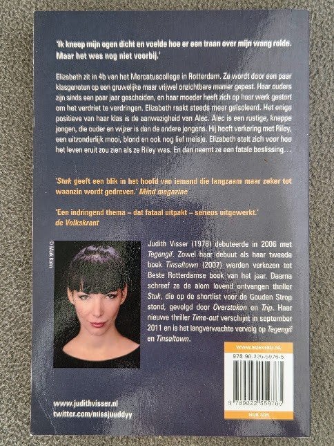 Stuk - Judith Visser, Boeken, Ophalen of Verzenden, Nederland, Judith Visser, Gelezen