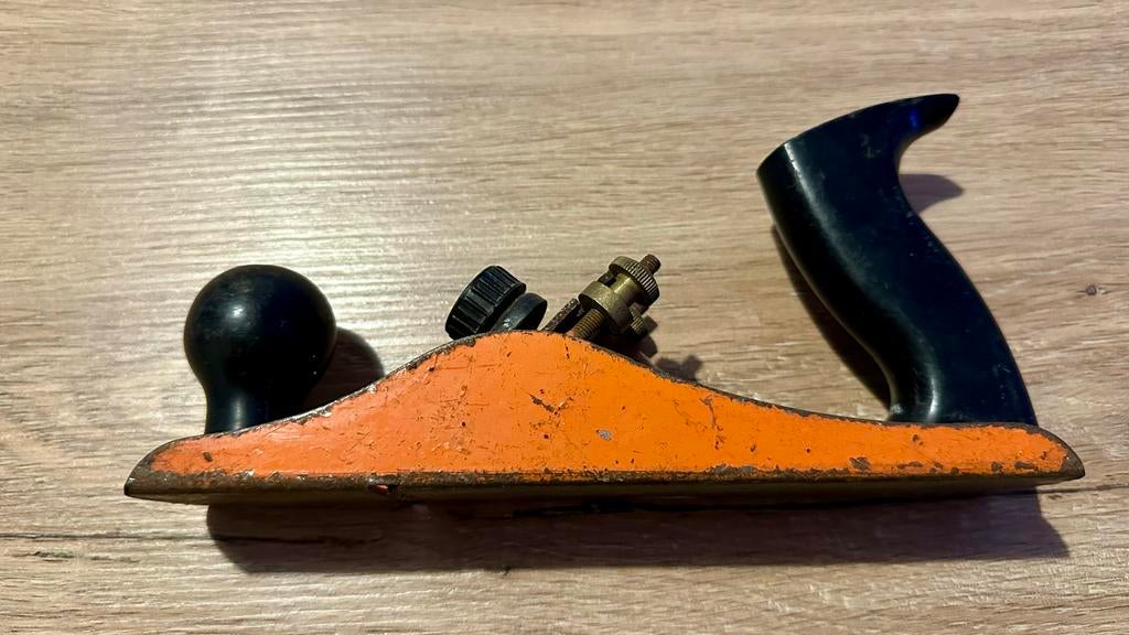 Vintage Schaaf - Oude Houtenbewerkingsschaaf, Ophalen of Verzenden, Gebruikt