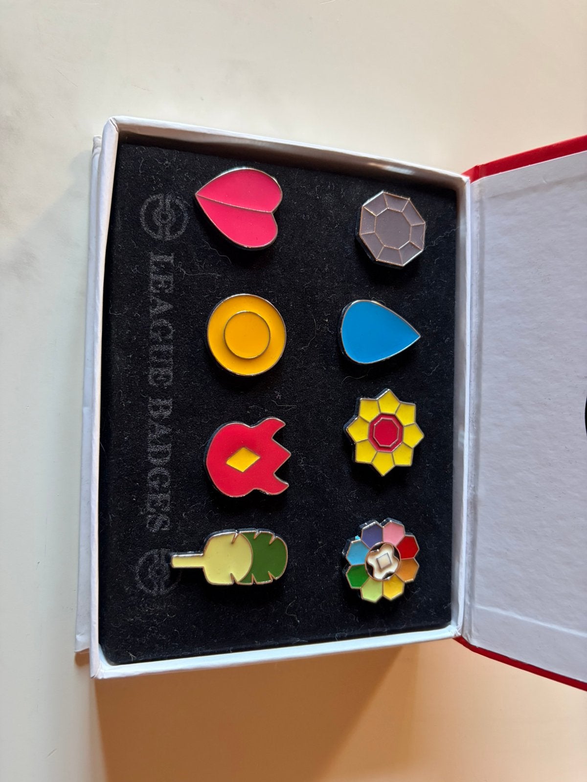 Pokemon kanto gym badges, Ophalen of Verzenden