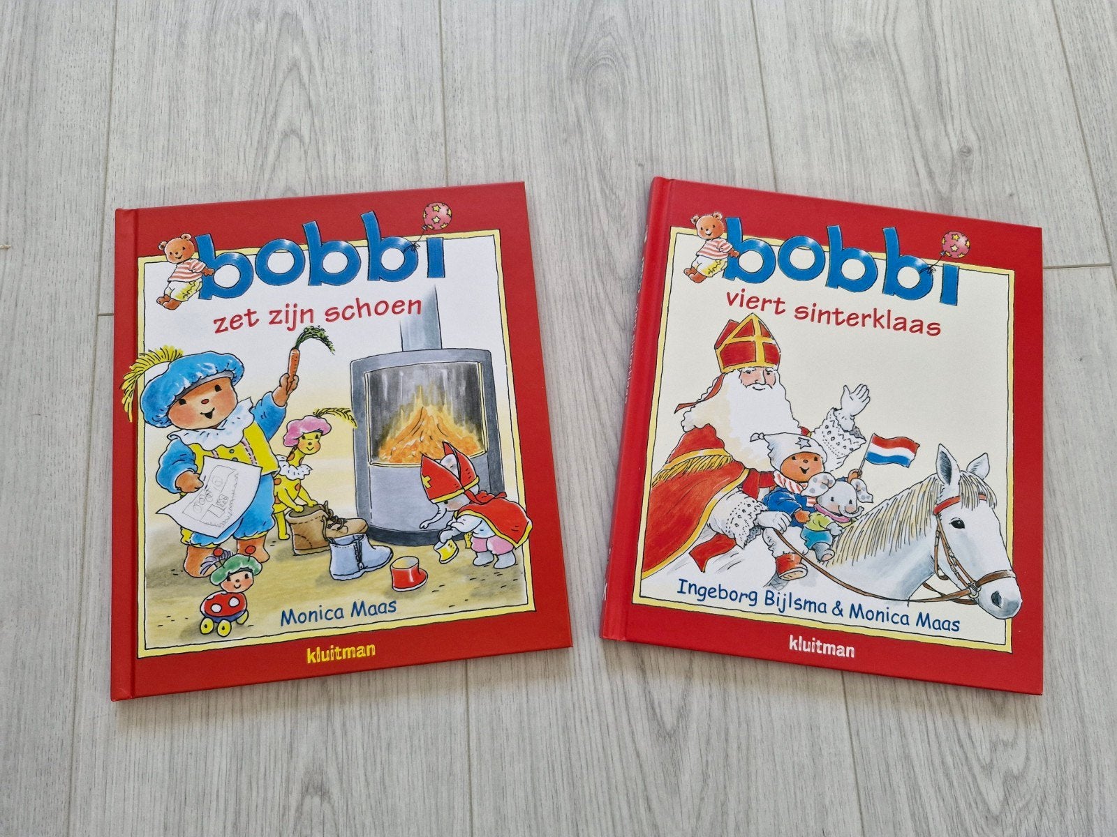 Bobbi viert Sinterklaas & Bobbi zet zijn schoen (2 boeken), Verzenden, Nieuw, Monica Maas, Ingeborg Bijlsma