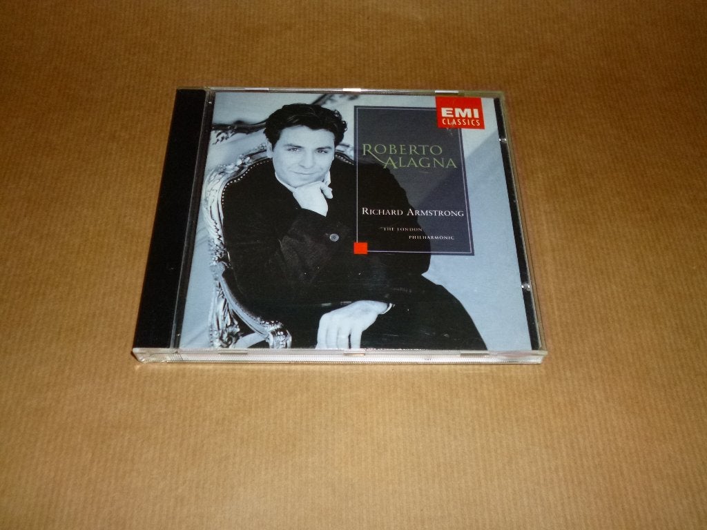 CD Roberto Alagna Richard Armstrong, Ophalen of Verzenden, Classicisme, Zo goed als nieuw, Kamermuziek
