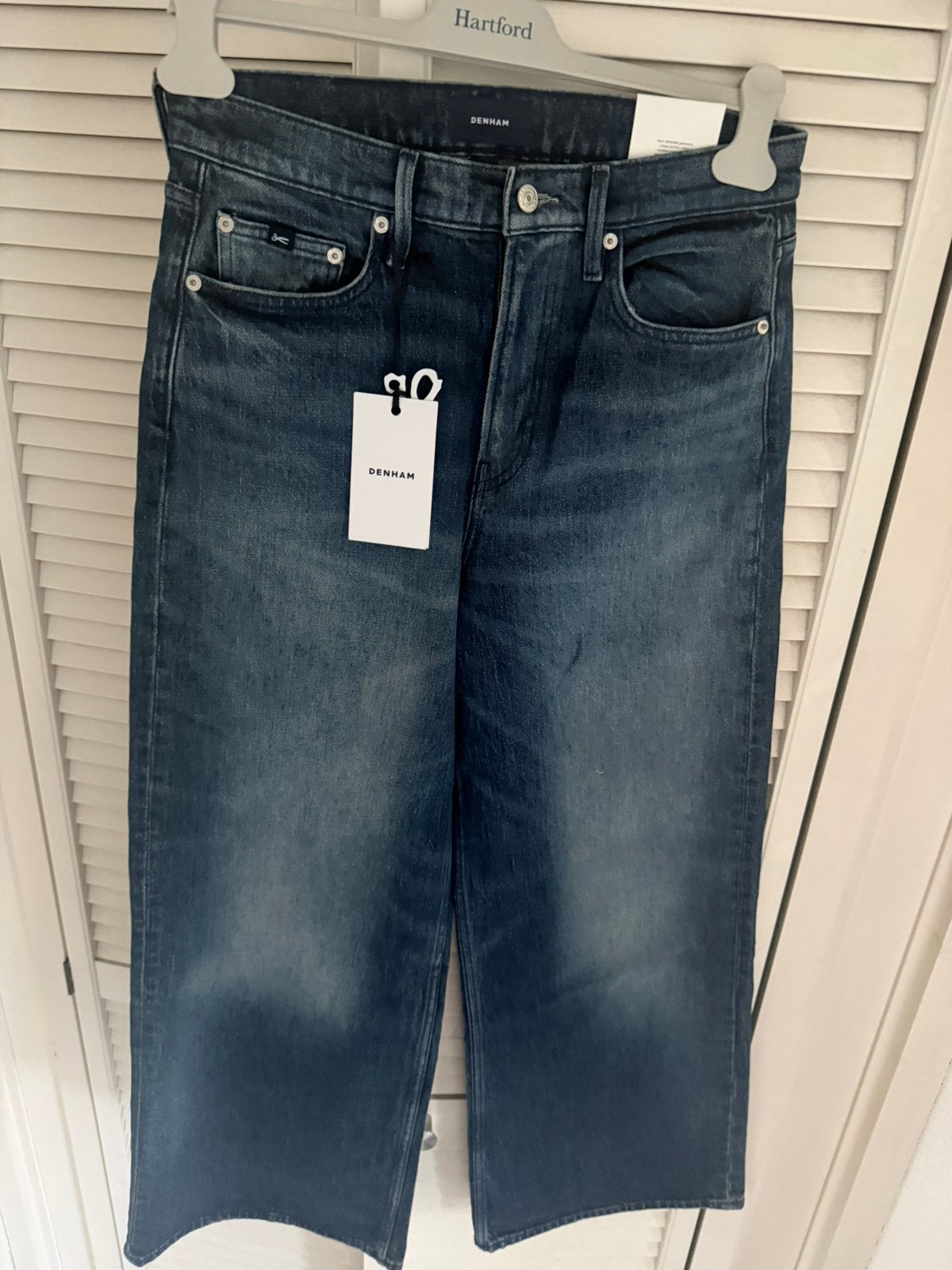 Nieuwe Denham Miku dames jeans 28-30, Verzenden, Nieuw, Blauw, W30 - W32 (confectie 38/40)