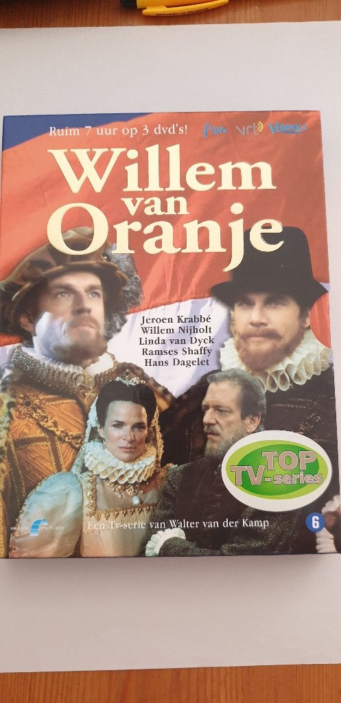 5023 3dvd willem van oranje, Cd's en Dvd's, Alle leeftijden, Verzenden, Zo goed als nieuw