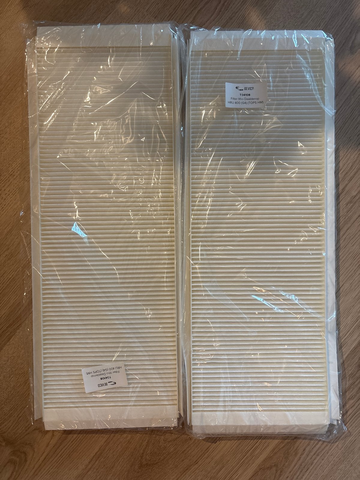 Nieuw WTW filter Itho Daalderop HRU 400 (G4) (TOPS HM), Ophalen of Verzenden, Nieuw, Ventilator