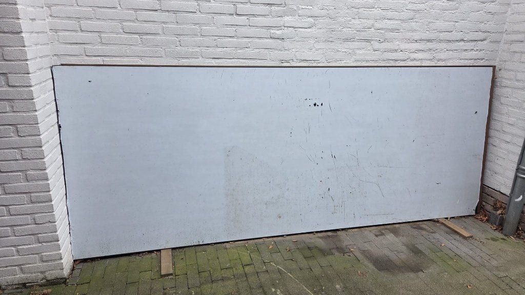 Rockpanel  Plaat 305x120cm 8mm  Zwart (5 stuks), Ophalen, Zo goed als nieuw, Overige materialen, Minder dan 20 mm