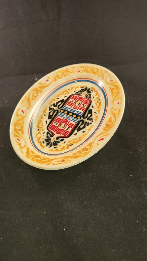 Antieke aardewerk schaal NOF, Antiek en Kunst, Antiek | Schalen, Ophalen of Verzenden