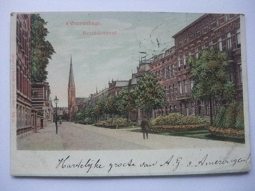 P281 Den Haag - Bezuidenhout - 1902, Verzenden, Voor 1920, Gelopen, Zuid-Holland