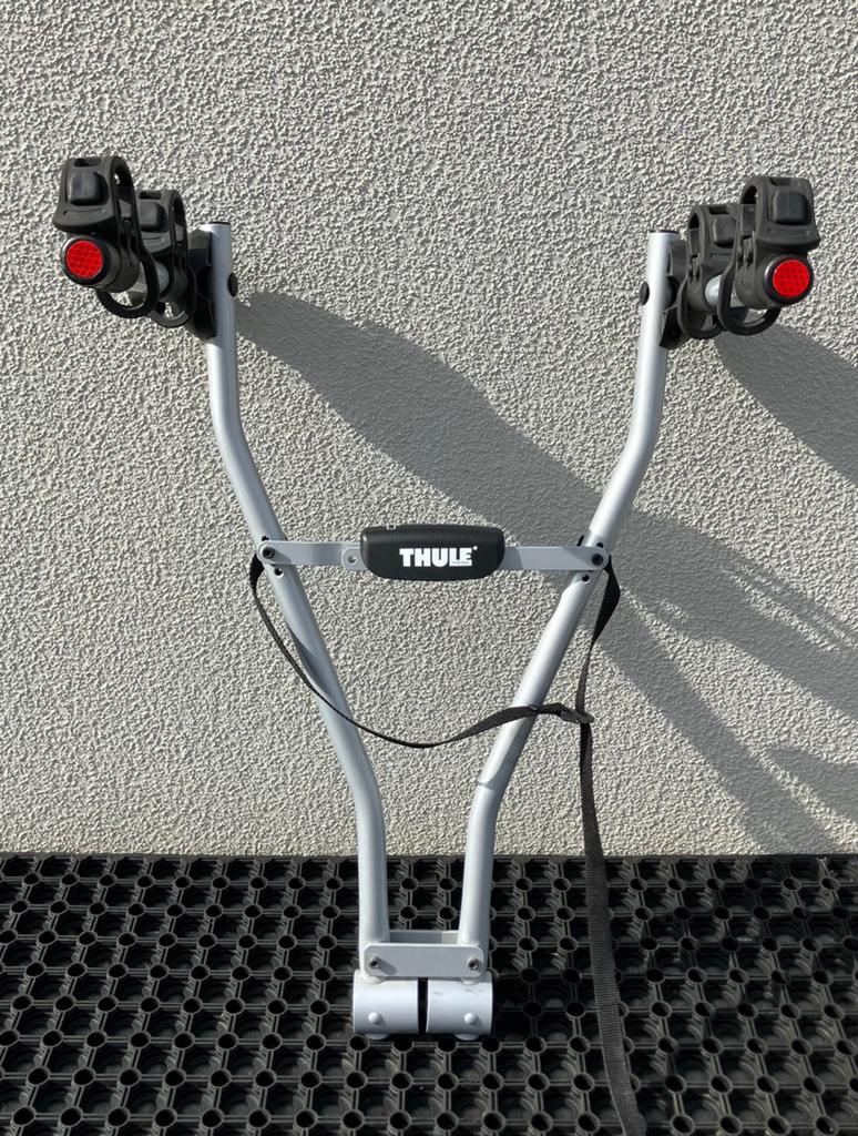 Thule Xpress fietsendrager. Werkelijk als nieuw!, Auto diversen, Fietsendragers, Ophalen, Brede banden, Zo goed als nieuw, 2 fietsen