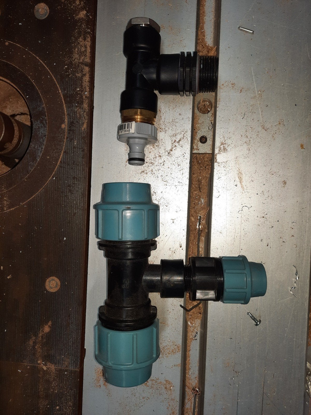 Water knelkoppelingen voor vijver en beregening, Ophalen of Verzenden, Gebruikt