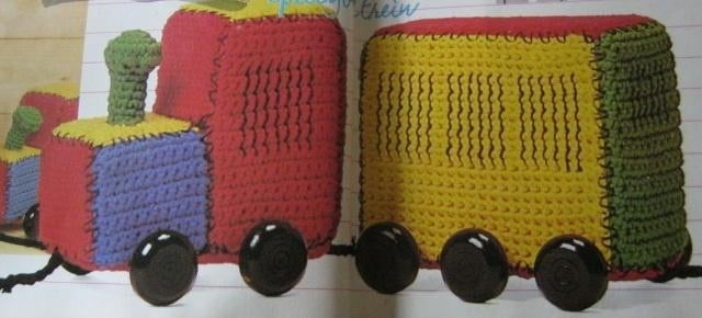 Haakpatroon   Baby  Treintje   nr 5228, Hobby en Vrije tijd, Breien en Haken, Verzenden, Nieuw, Haken, Patroon of Boek