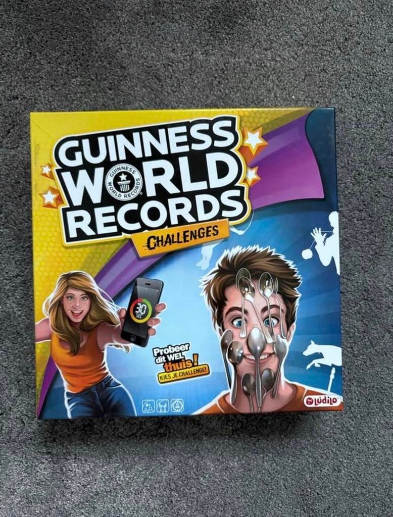Guinness World Records Challenges bordspel, Drie of vier spelers, Ophalen of Verzenden, Gebruikt