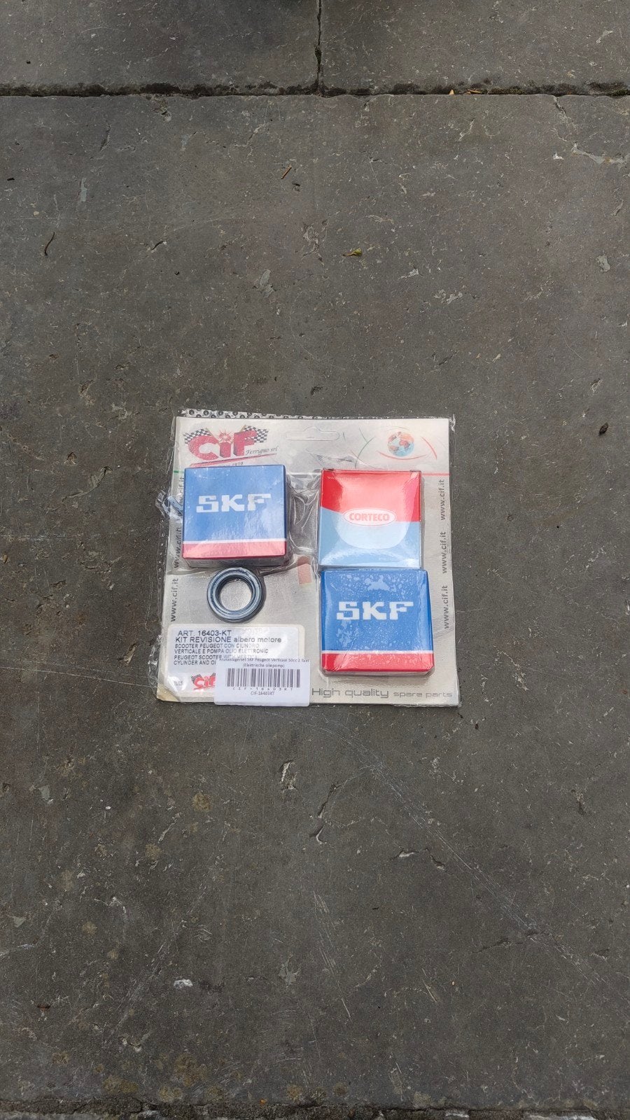 Krukas lagers + keerringen Peugeot verticaal, Ophalen of Verzenden, Nieuw, Blok